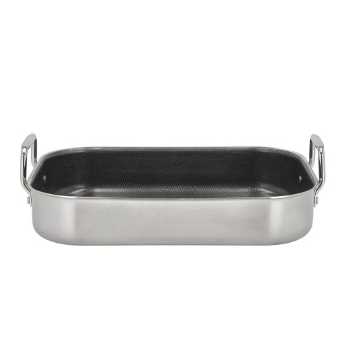 Pillivuyt Gourmet Paillon Hybrid Bradepande 39x26,5cm - Rustfrit Stål