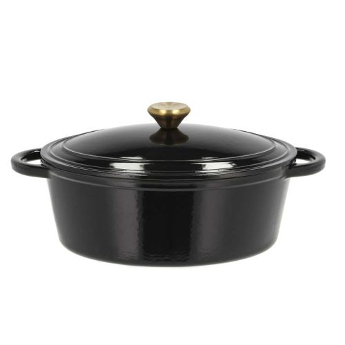 Pillivuyt Gourmet Garonne Støbejernsgryde 4L - Sort