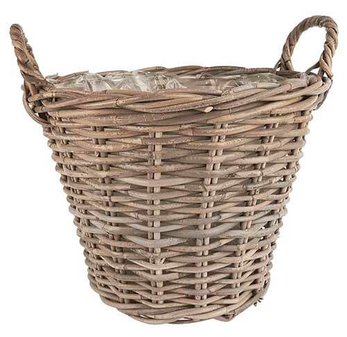 Kurv rattan 40x38x36cm