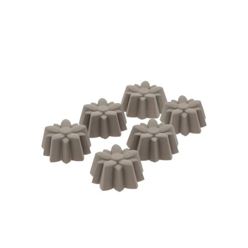 Blomsterbergs Blomst Muffinform 6stk - Latte