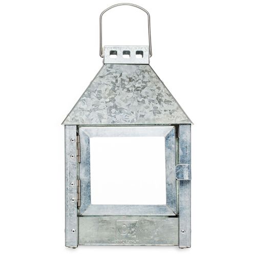 A2 Living Lanterne Mini Quadro 17x27,5cm - Galvaniseret Zink