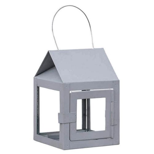 A2 Living Lanterne Galvaniseret 8x12cm - Grå