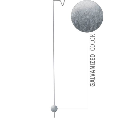A2Living Udendørs spyd til hængelanterne 90cm - Zink