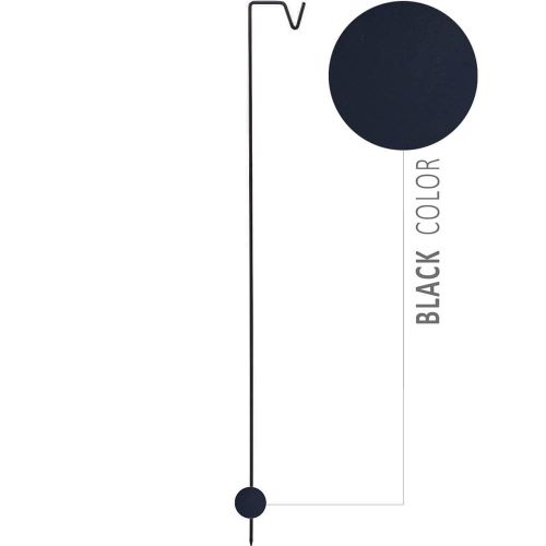 A2Living Udendørs spyd til hængelanterne - Sort