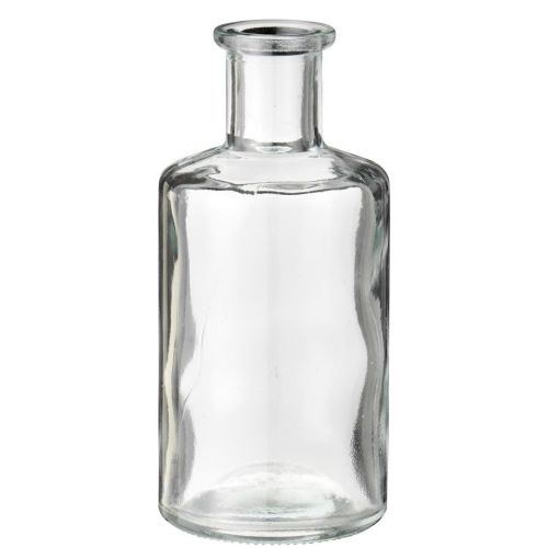 Ib Laursen Vase Anna m/hals - Klart Glas - ø6xh13cm