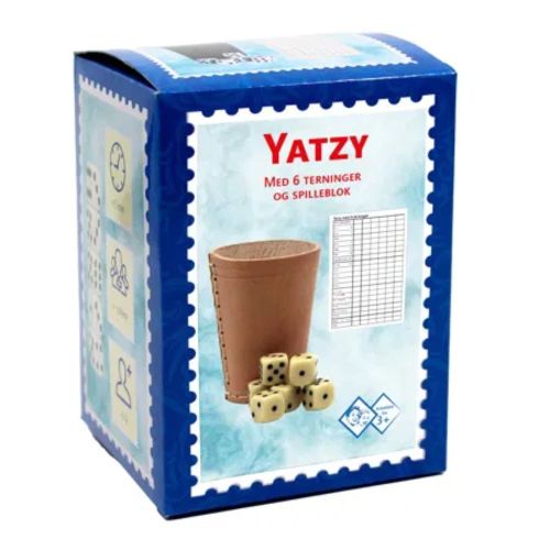 Yatzysæt komplet m/bæger