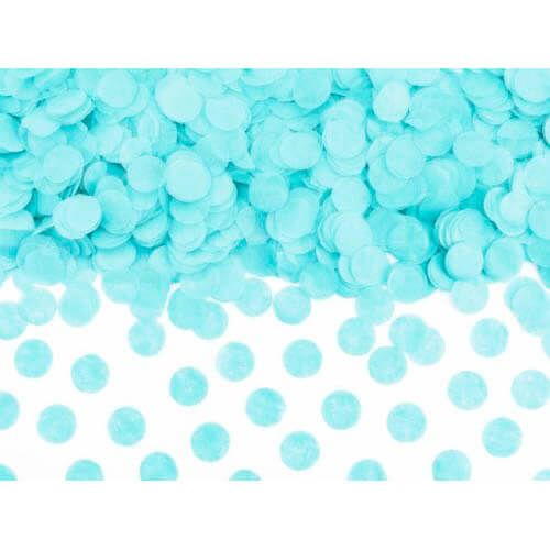Papir Konfetti - Lyseblå