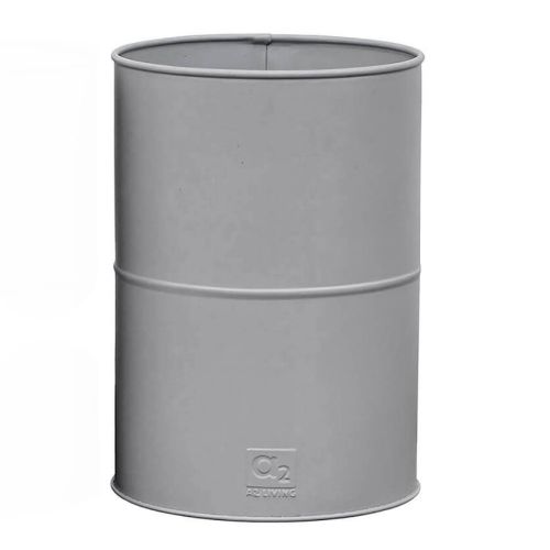 A2 Living Vase Galvaniseret Grå - Ø14cm