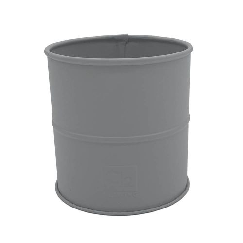 A2 Living Urtepotte Galvaniseret Grå - 10x10cm
