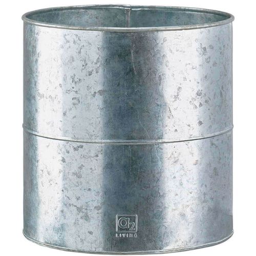 Blomsterspand Midi Galvaniseret - Ø27xH28 cm