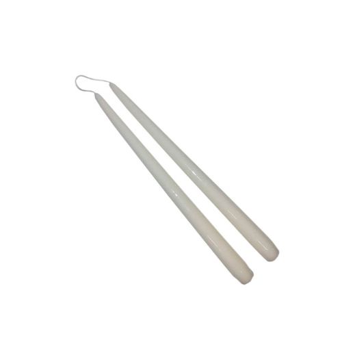 Stagelys Lak Elfenben 32cm - 2stk