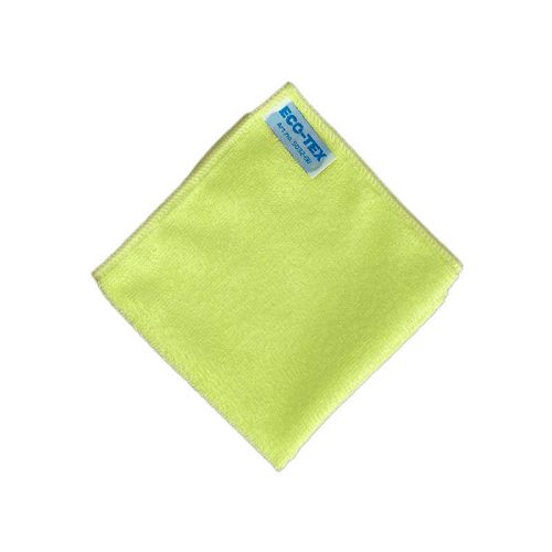 Eco-tex microfiberklud 32x32cm - Gul