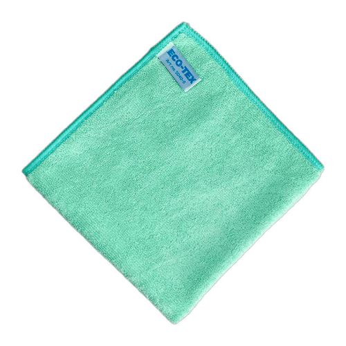 Eco-tex microfiberklud 40x40cm - Grøn