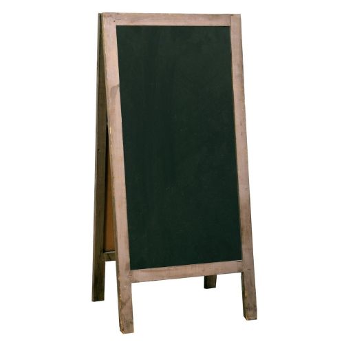 Ib Laursen A-skilt træramme m/kridttavle på begge sider