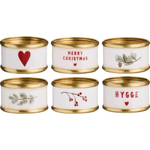 Servietring - My Nostalgic Christmas - Assorterede