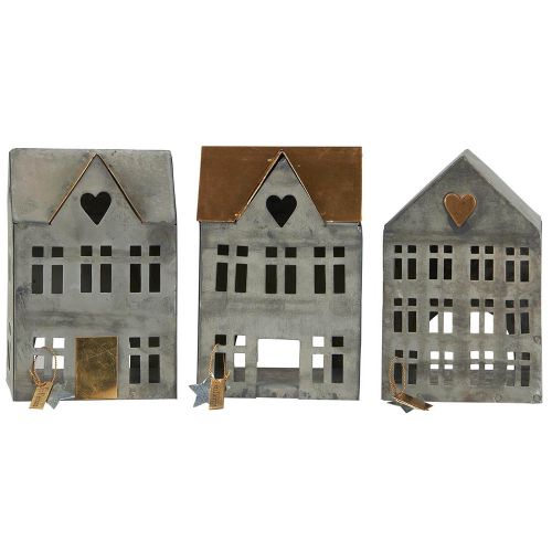 Hus t/fyrfadslys Stillenat - Assorteret