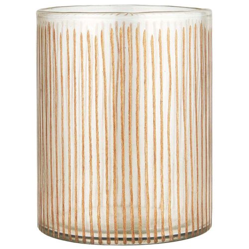 Hurricane glas m/indgraverede striber