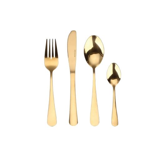 Aida Atelier Bestiksæt 16 dele - Guld