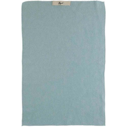 Håndklæde Mynte Strikket 40x60cm - Nordic Sky