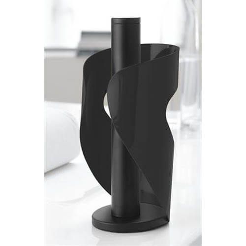 Steel Function køkkenrulle & guldfilmsholder sort