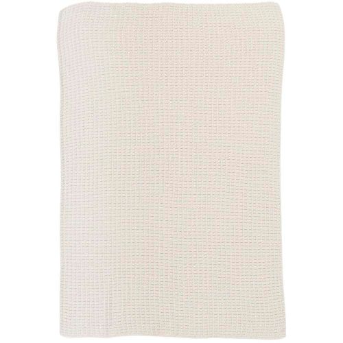 Håndklæde Strikket 40x60cm - Butter Cream