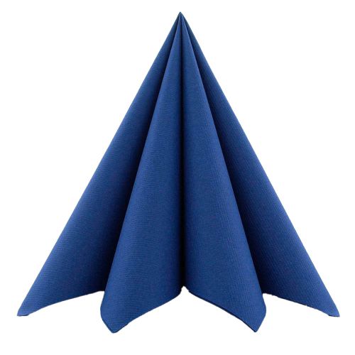 Sovie Stofligende Serviet 40x40cm 12stk – Mørkeblå