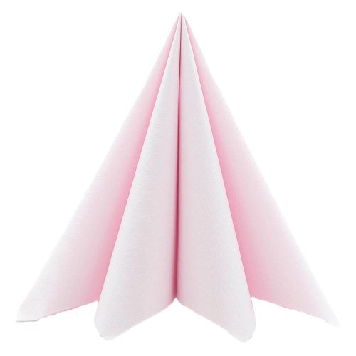 Sovie Stofligende Serviet 40x40cm 12stk – Lys Rosa