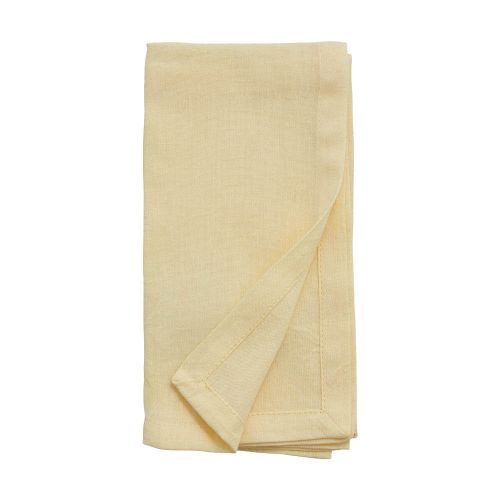 Nordal Stofserviet 40x40cm Lys Gul