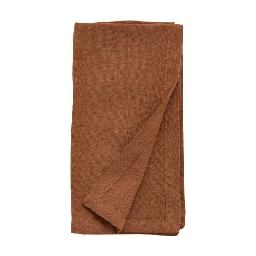 Nordal Stofserviet 40x40cm Brun