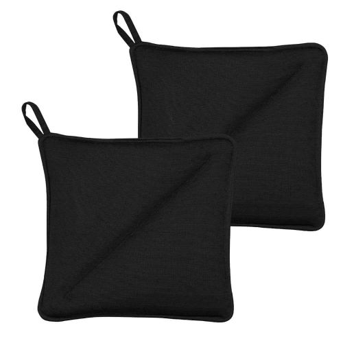 Grydelapper Soft 2stk - Sort