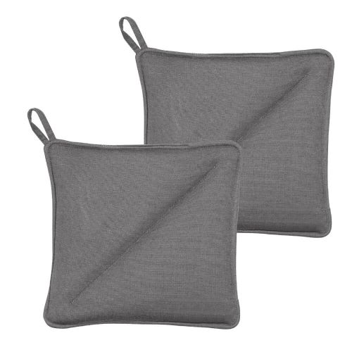 Grydelapper Soft 2stk - Grå