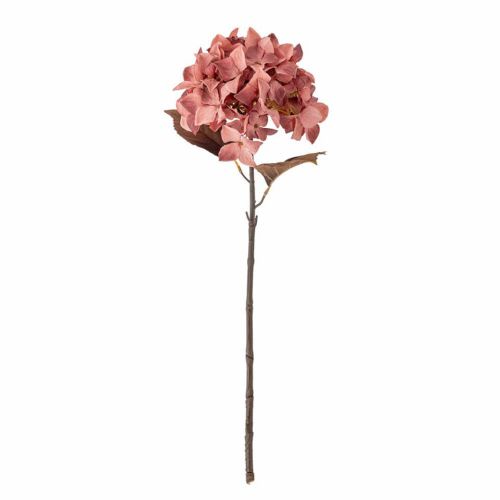 Hydrangea Stilk Rosa, Kunstige Blomster