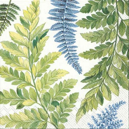 IHR Kaffeserviet 3-lags 20stk - Arwea White Blue