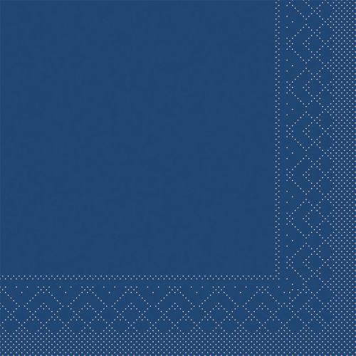 Mank Middagsserviet 3-lags 100stk - Mørkeblå