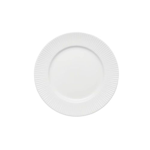 Aida Groovy Porcelæn Desserttallerken 19cm - Hvid