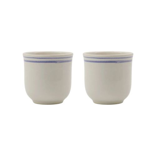 Nicolas Vahé Bistro Krus 27cl 2stk - Hvid / Blå