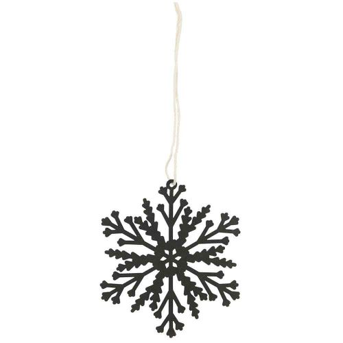 Ib Laursen Papirklip snekrystal m/blade - Sort