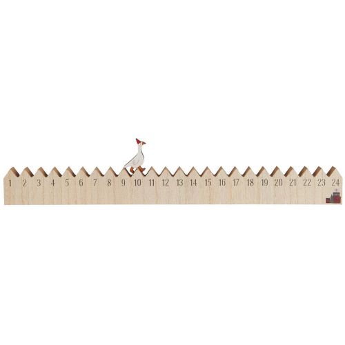 Julekalender 1-24 gående gås
