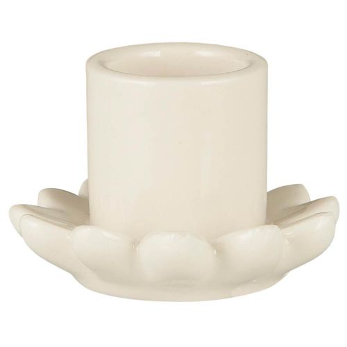 Stage t/2,2 cm hvid blomst