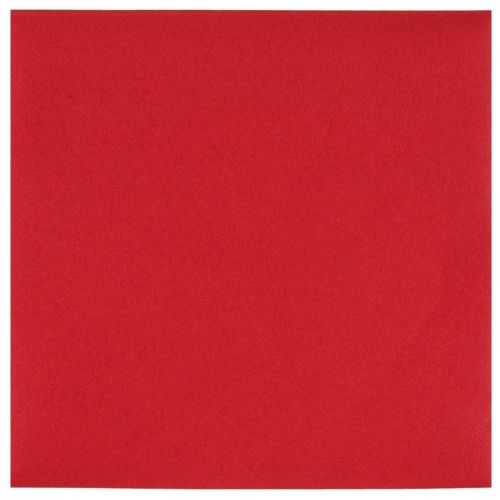 Airlaid Middagsserviet 40x40cm 50stk - Rød