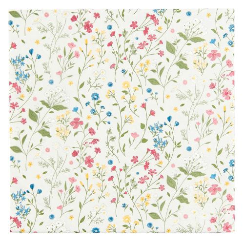 Ib Laursen Middagsserviet 3-lags 50stk - Blomsterflor