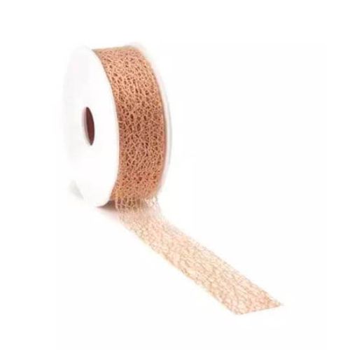 Bånd crispy guld 10mx30mm