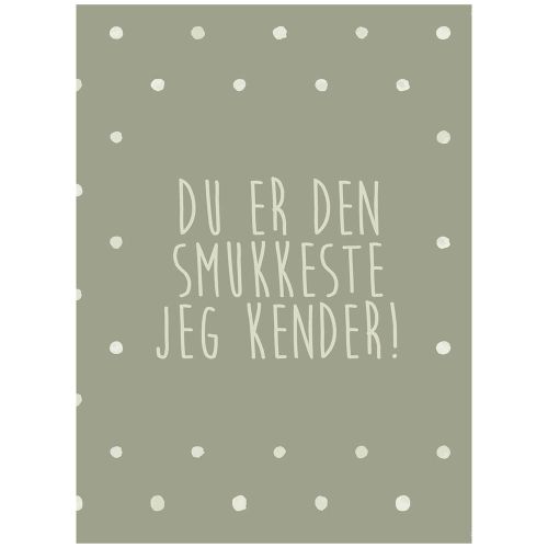 A7 Kort - Du er den smukkeste jeg kender