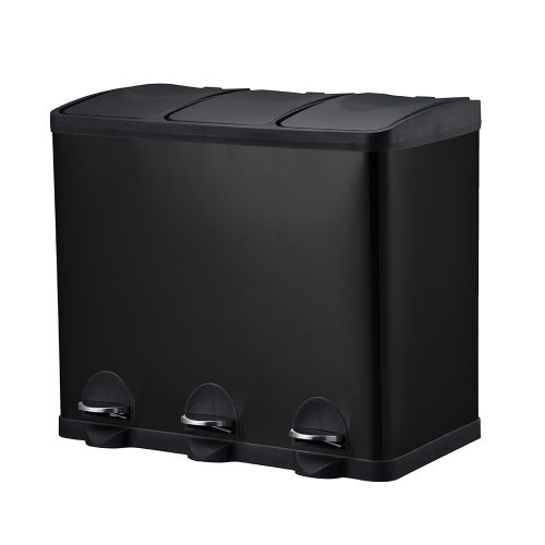 Atlantic Affaldssystem Carbonstål 45L - 3x15L