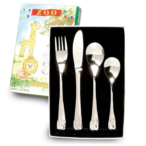 Zoo Børnebestik - 4 dele