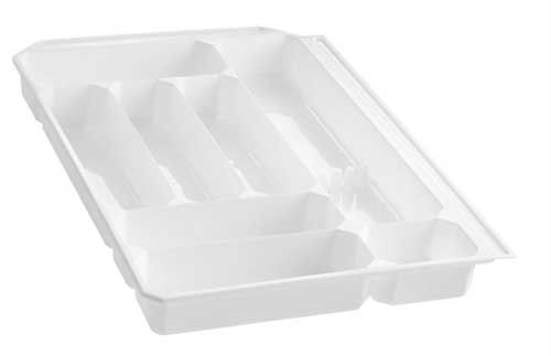 Bestikkasse 8-rums - Hvid