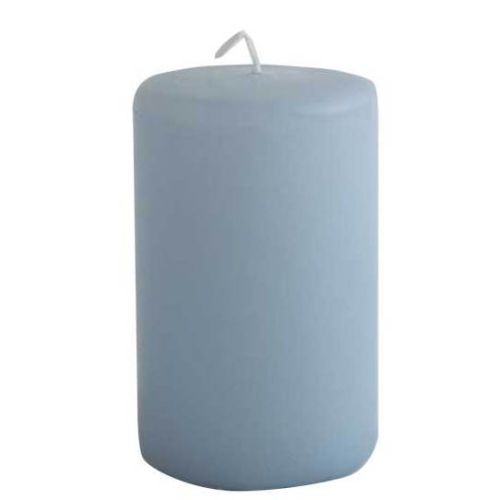 Bloklys 6x10cm - Lys blå