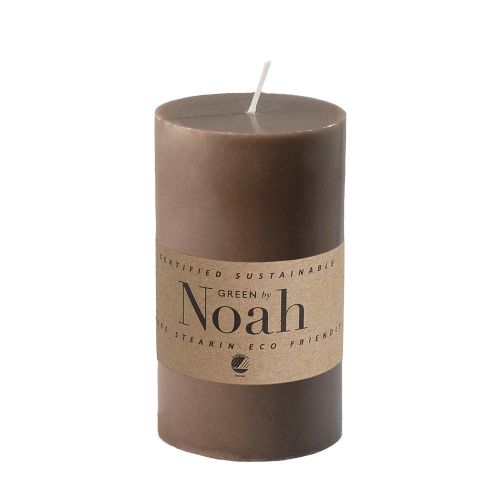 GreenByNoah Bloklys Chokolade - Økologisk lys 7x12cm