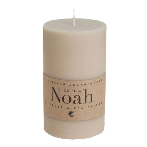 GreenByNoah Bloklys Nude - Økologisk lys 7x12cm