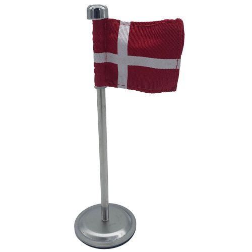 Bordflag - Dannebrogsflag 20cm - 3stk